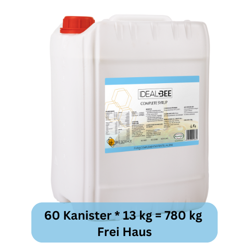 IDEAL BEE Complete Futtersirup mit Kräutern (13 kg bis 900 kg)