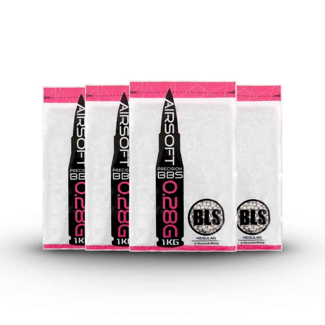 0,28g BLS 1kg - Šratai - 4 Vnt.