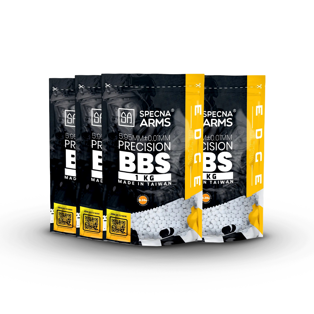 0,30g Specna Arms EDGE ULTRA™ precision BB's 1kg - Šratai - 4 Vnt.