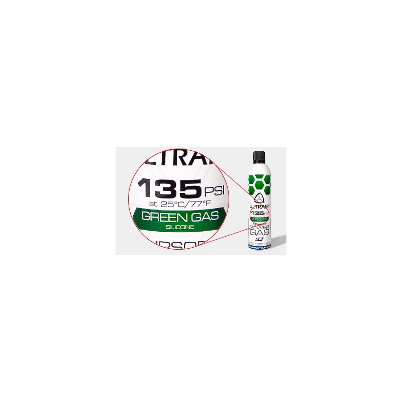 135 PSI ASG ULTRAIR Green Power Gas - 4 vnt.