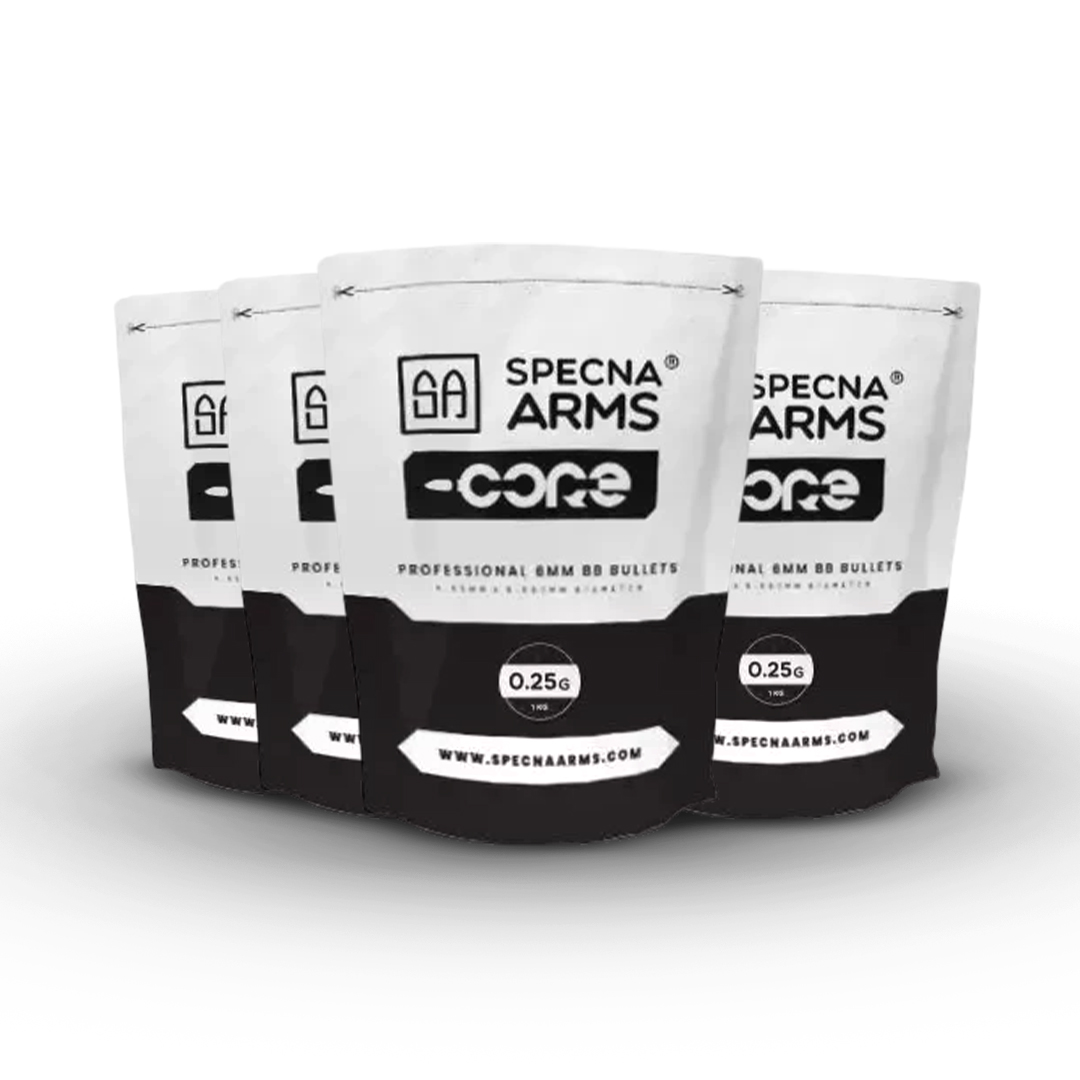 0,25g Specna Arms CORE™ BBs 1kg - Šratai - 4 Vnt.