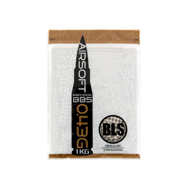 0,43 BLS Precision pellets 2300 BBs White - 1 Vnt.