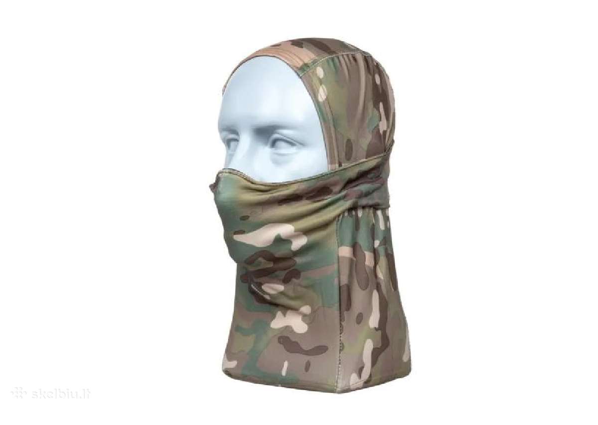 Multicam airsofto kaukė su silikonu