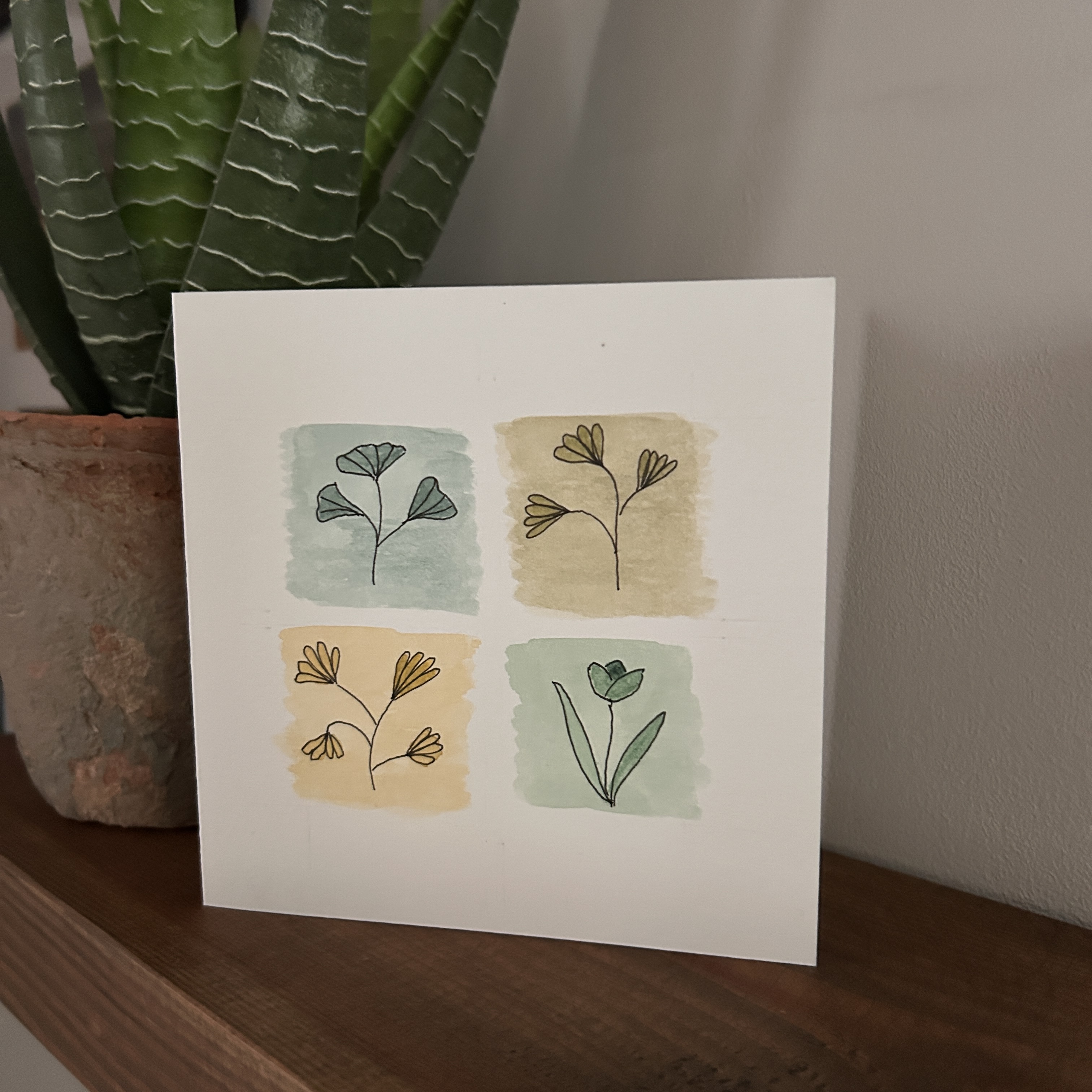 Hand Painted Cards 
