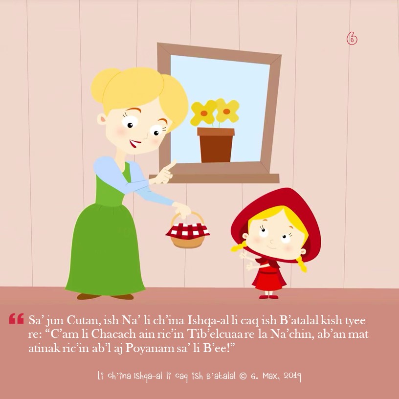 Li ch’ina Ishqa-al li caq ish B’atalal