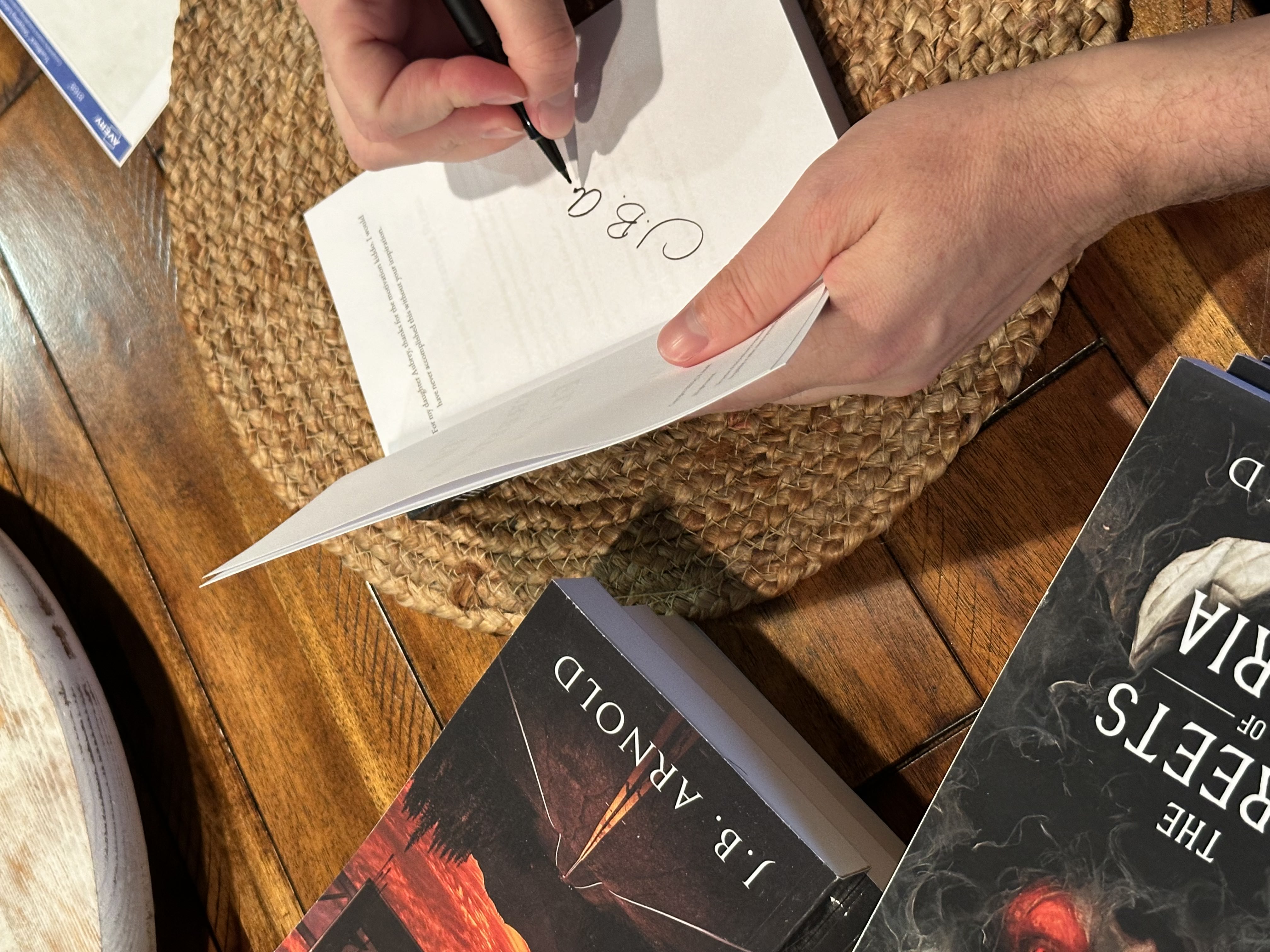 The Streets of Floria Signed Paperback