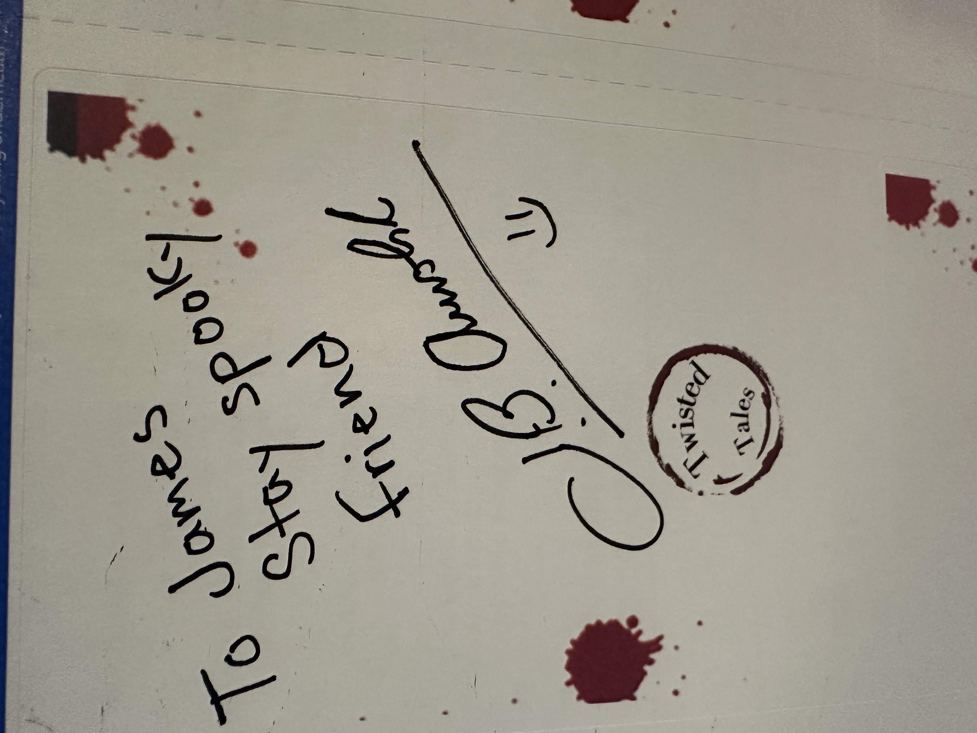 Signed Book Plate