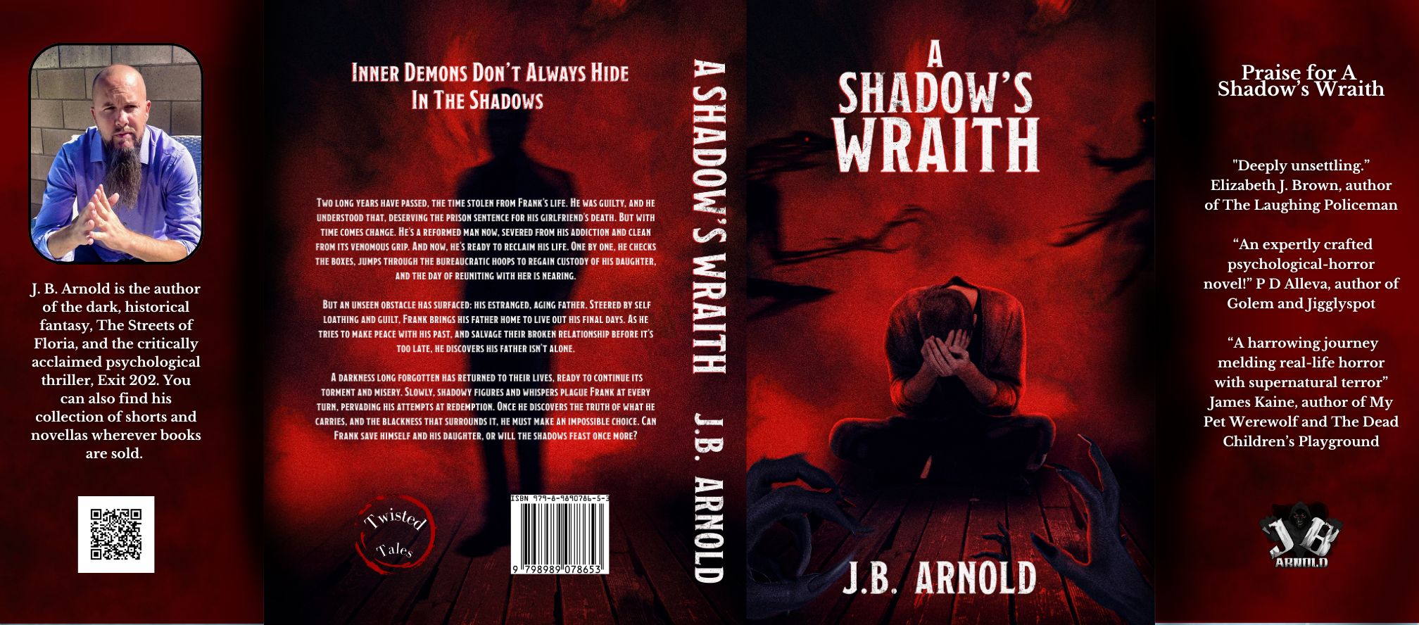 A Shadow's Wraith Signed Hardcover with Dust Jacket