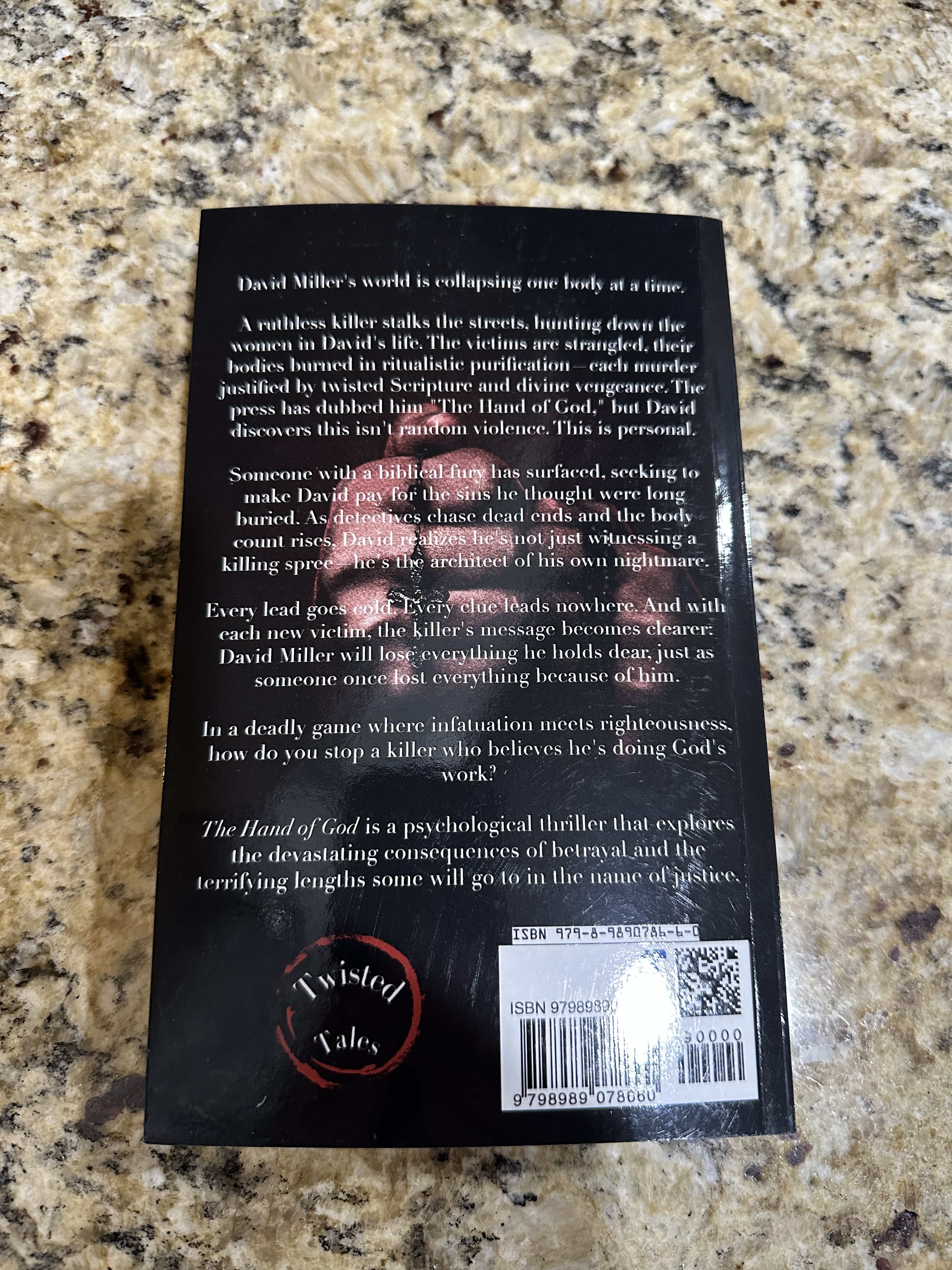 The Hand of God signed paperback