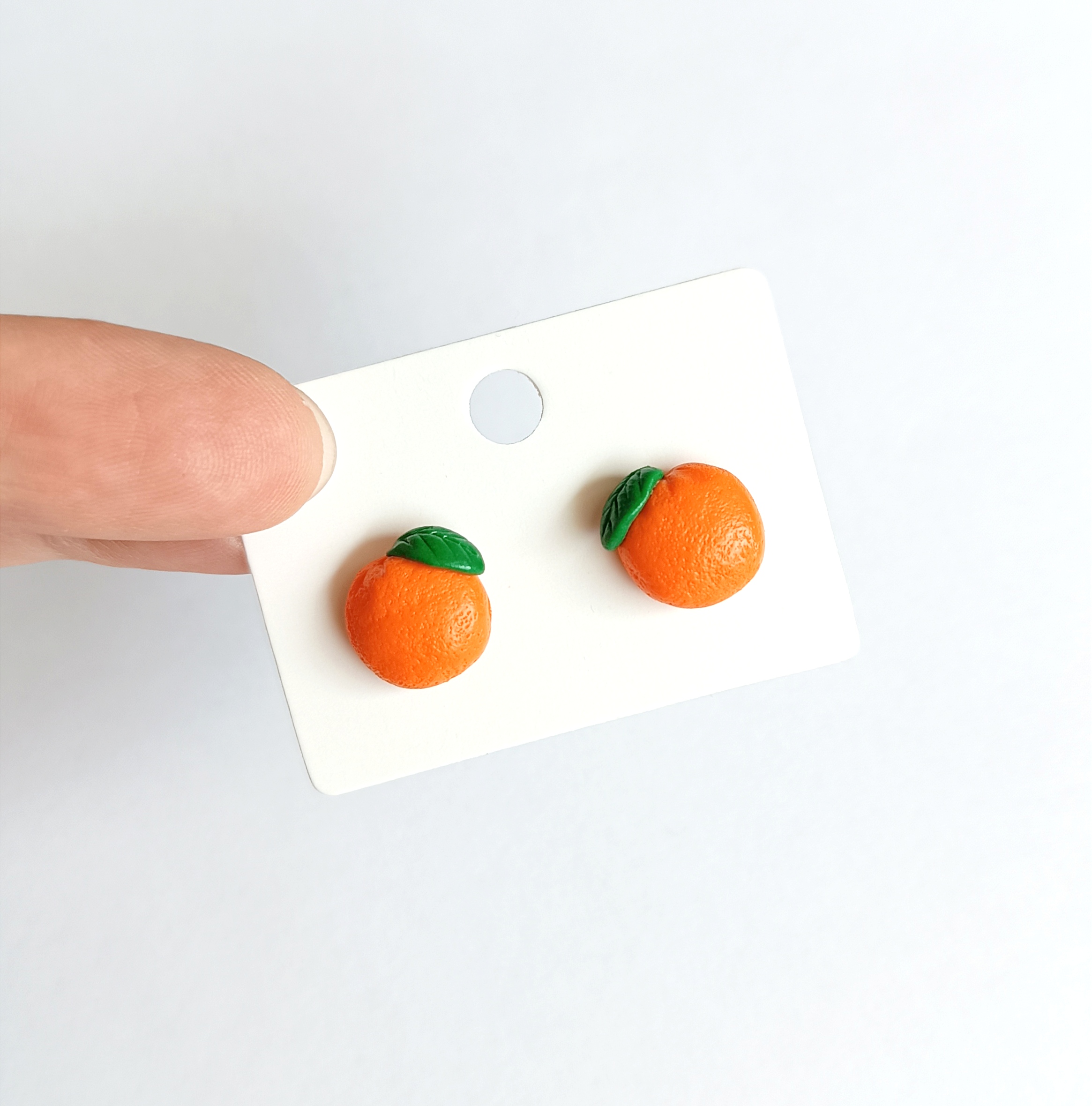 Kolczyki pomarańcze