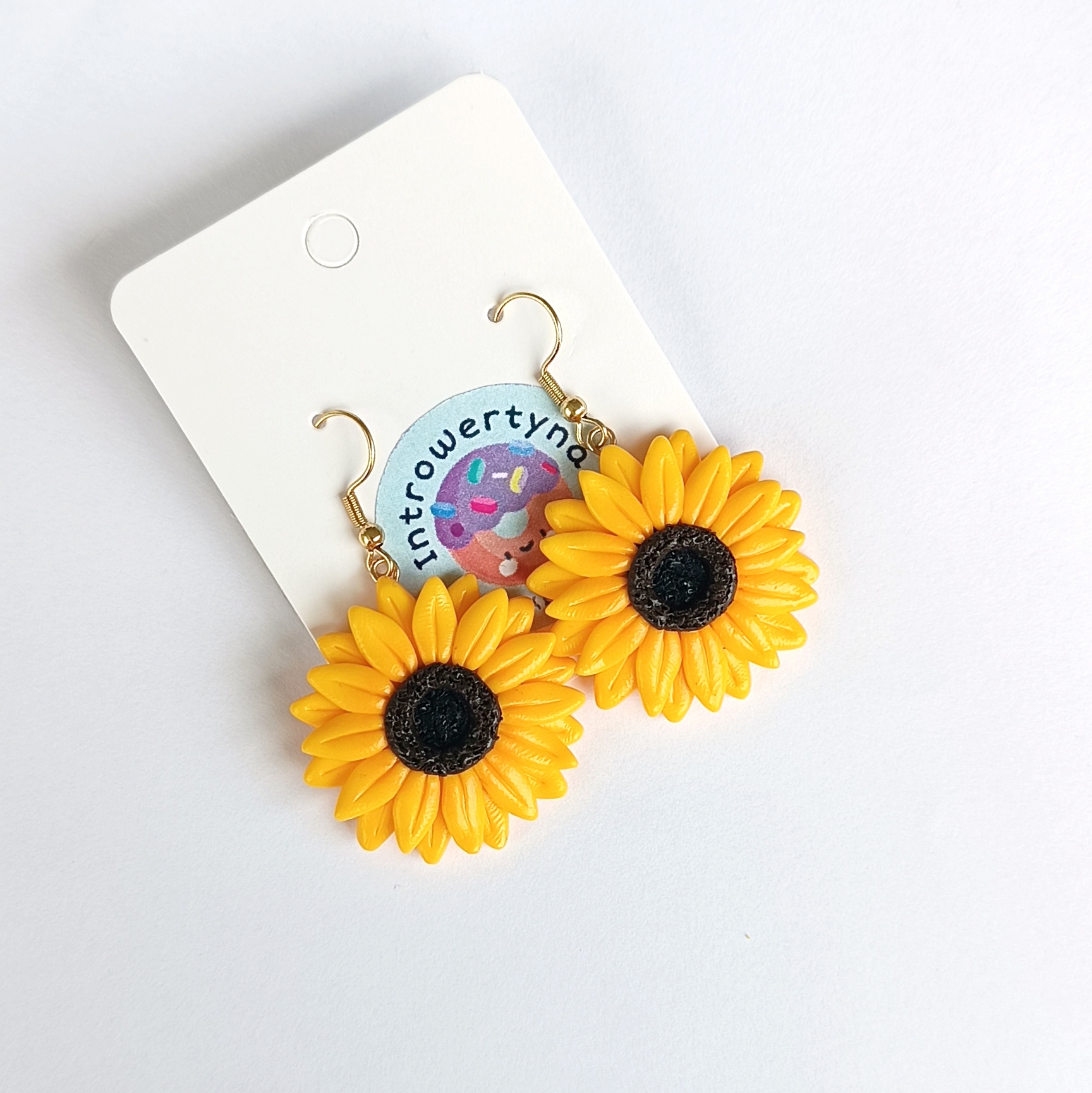 Kolczyki słoneczniki