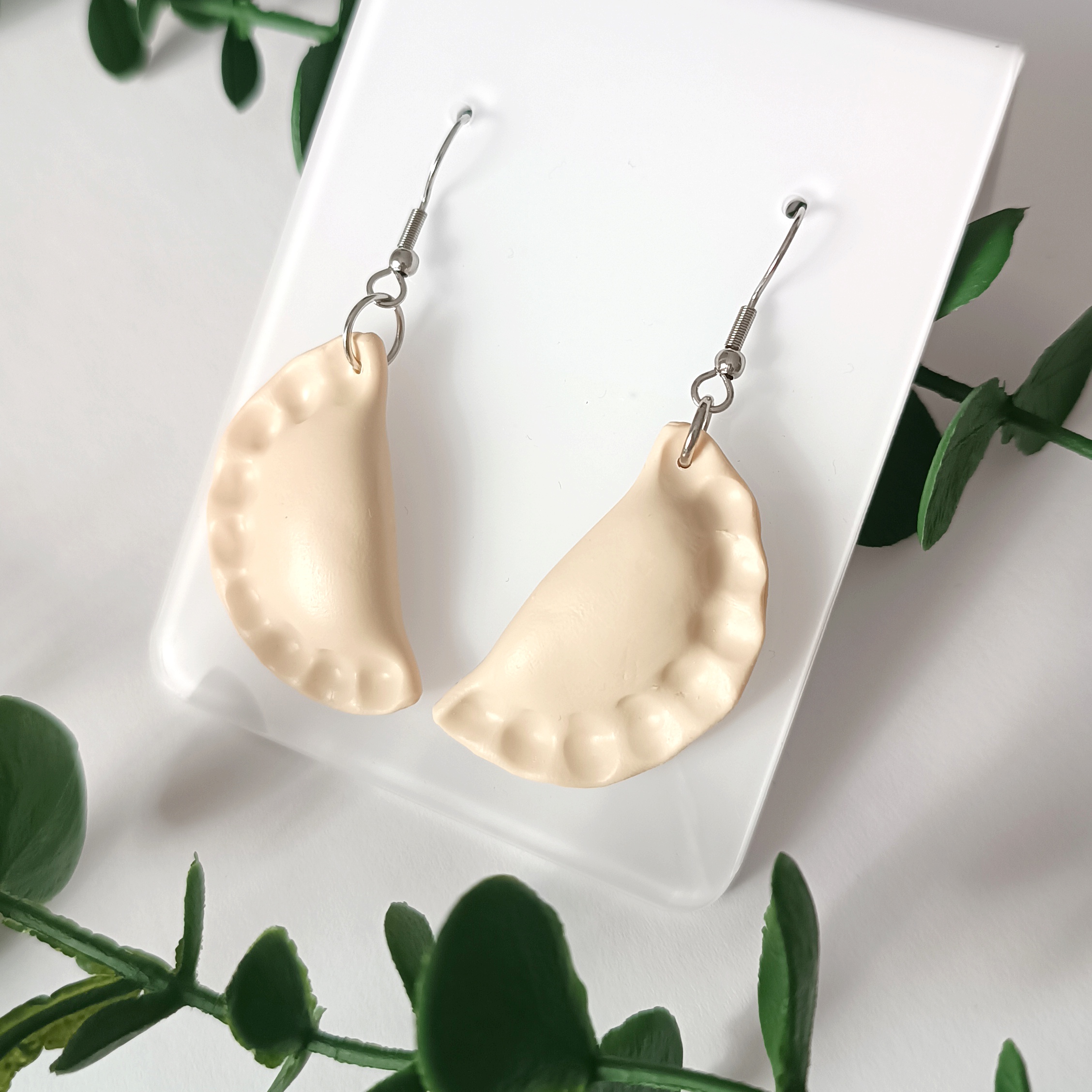 Kolczyki pierogi duże 