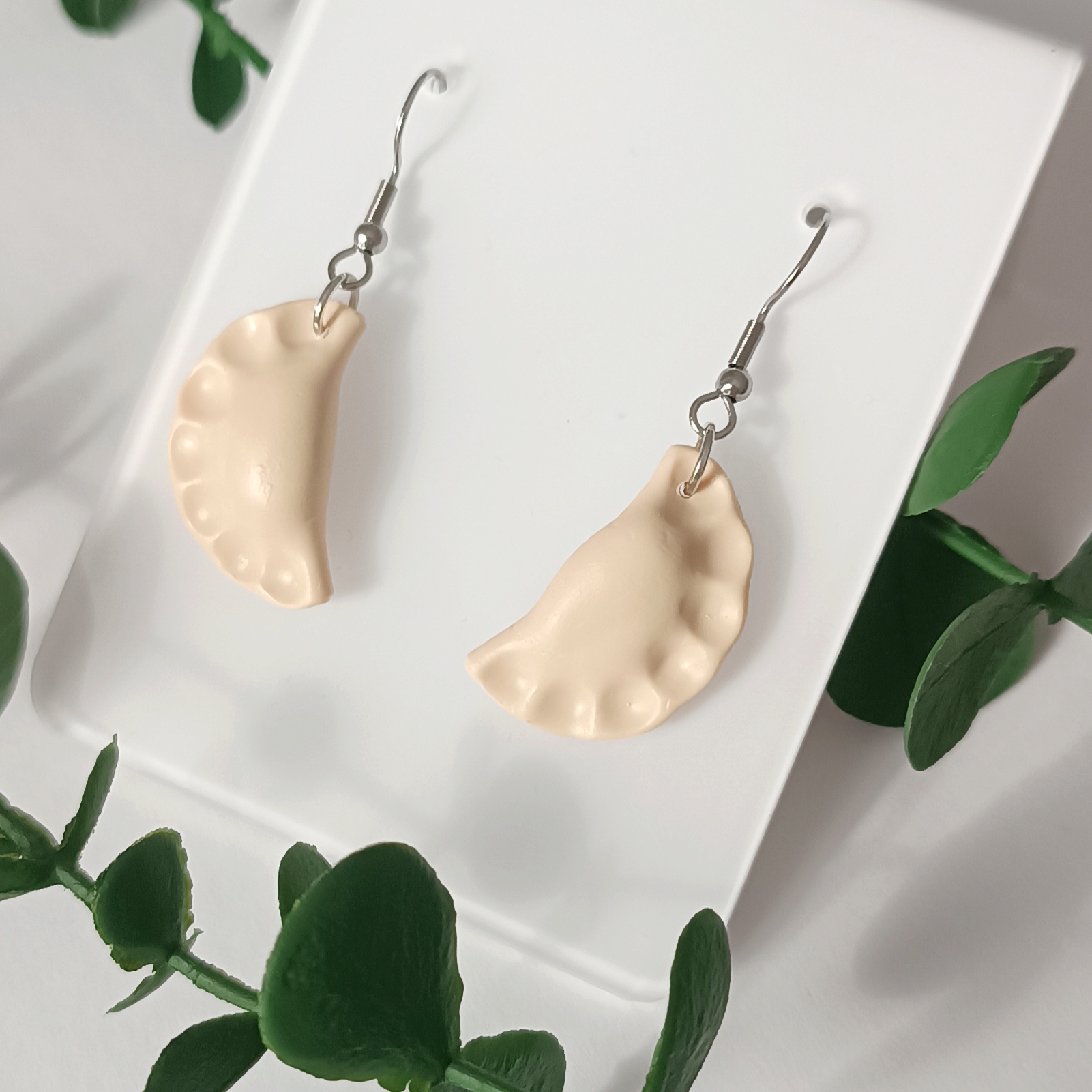 Kolczyki pierogi małe