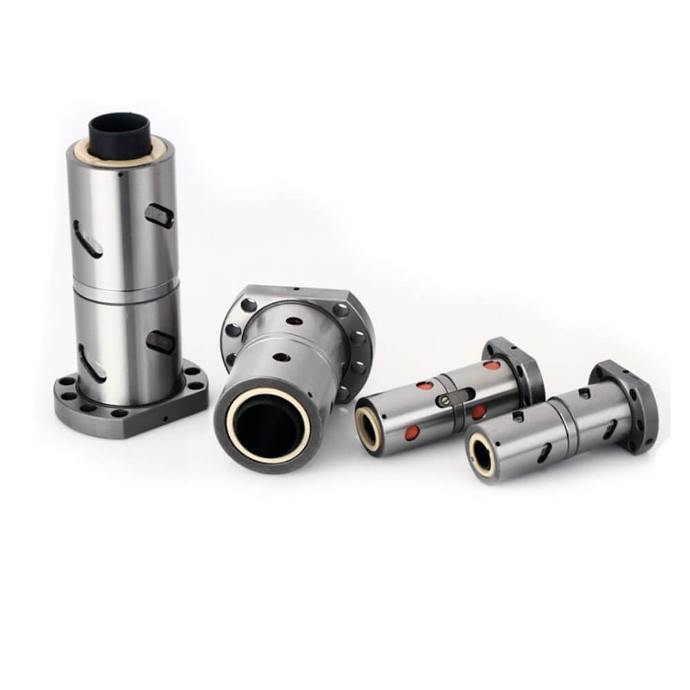 High-Quality Double-nut Ball Screws for Precision Engineering DFU