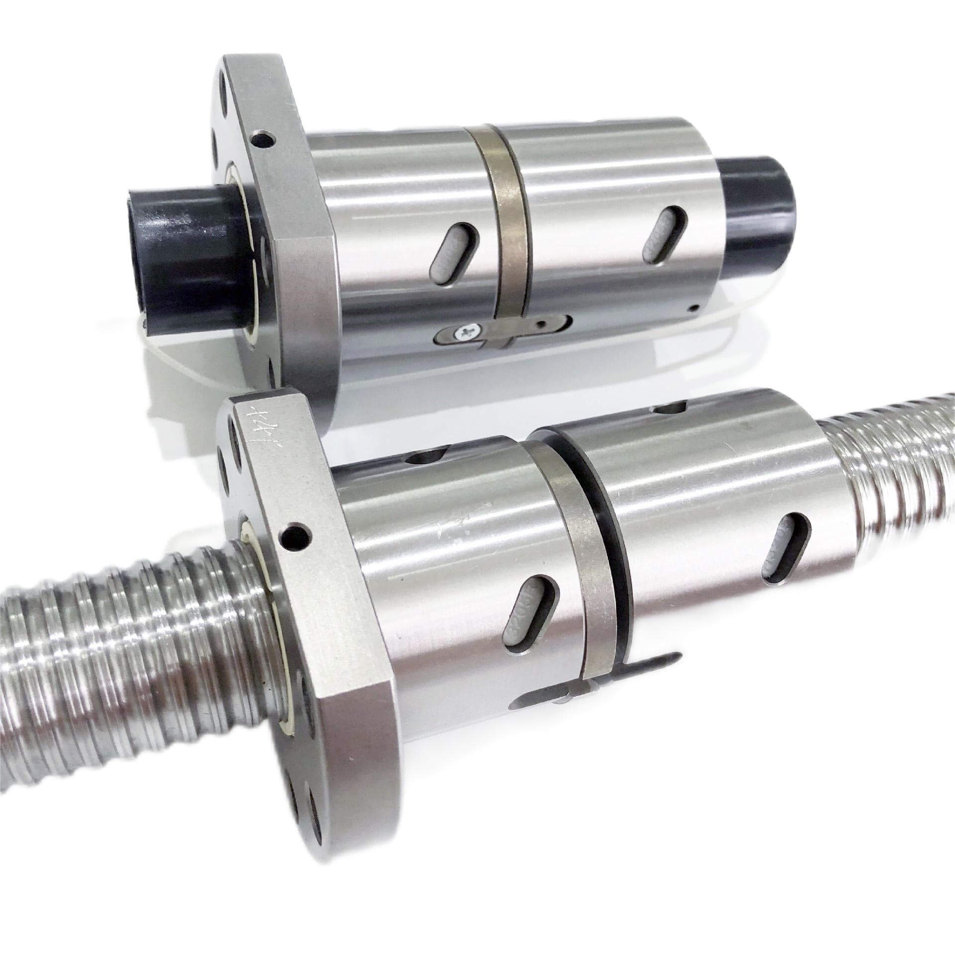 High-Quality Double-nut Ball Screws for Precision Engineering DFU