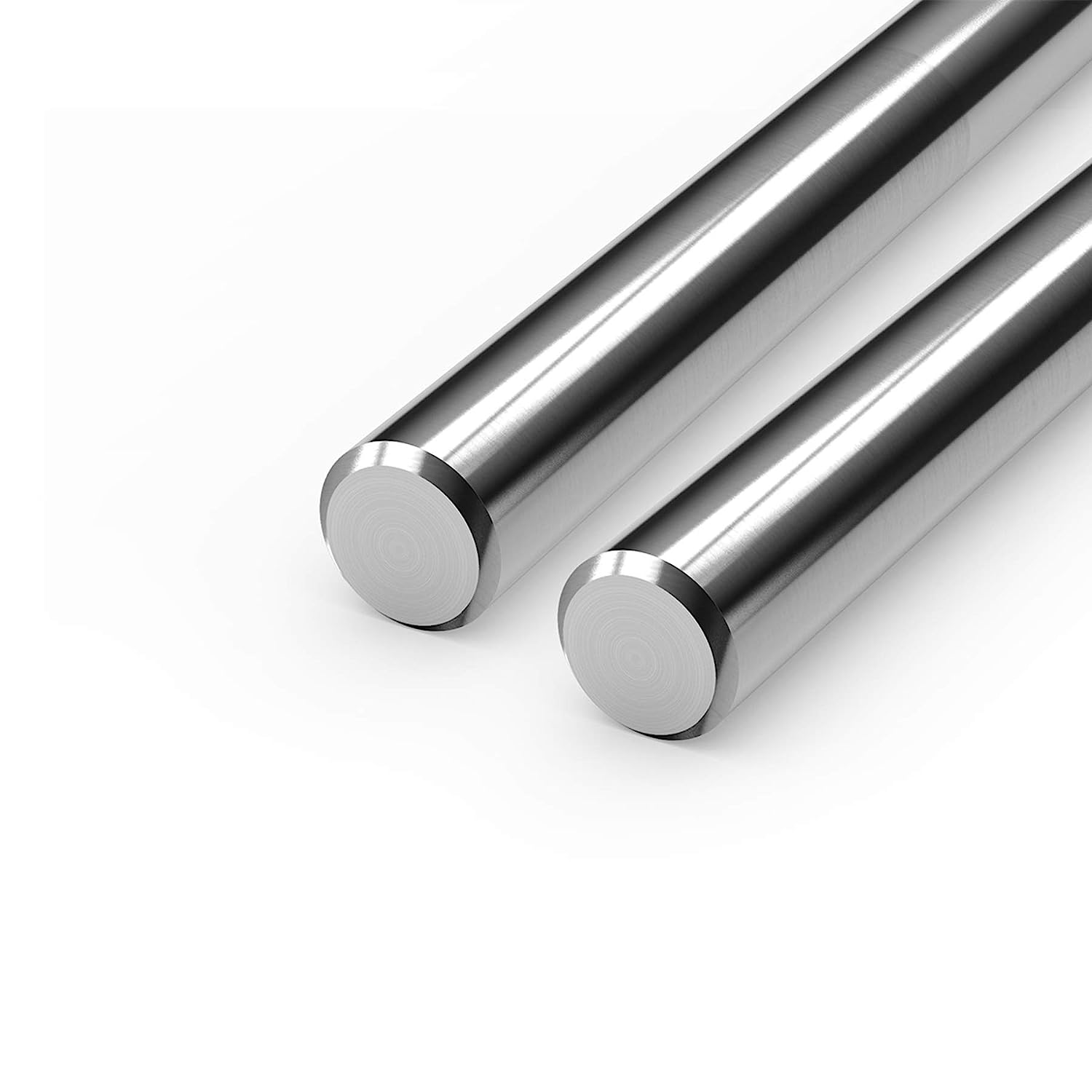 10pcs- Φ1/4 1/2 3/4 1'' Inch shaft hard chrome silver steel rod