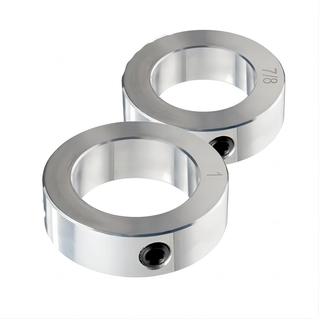 Inch Solid Steel Shaft Collars 1/4', 1/2', 3/4', 1', 2'