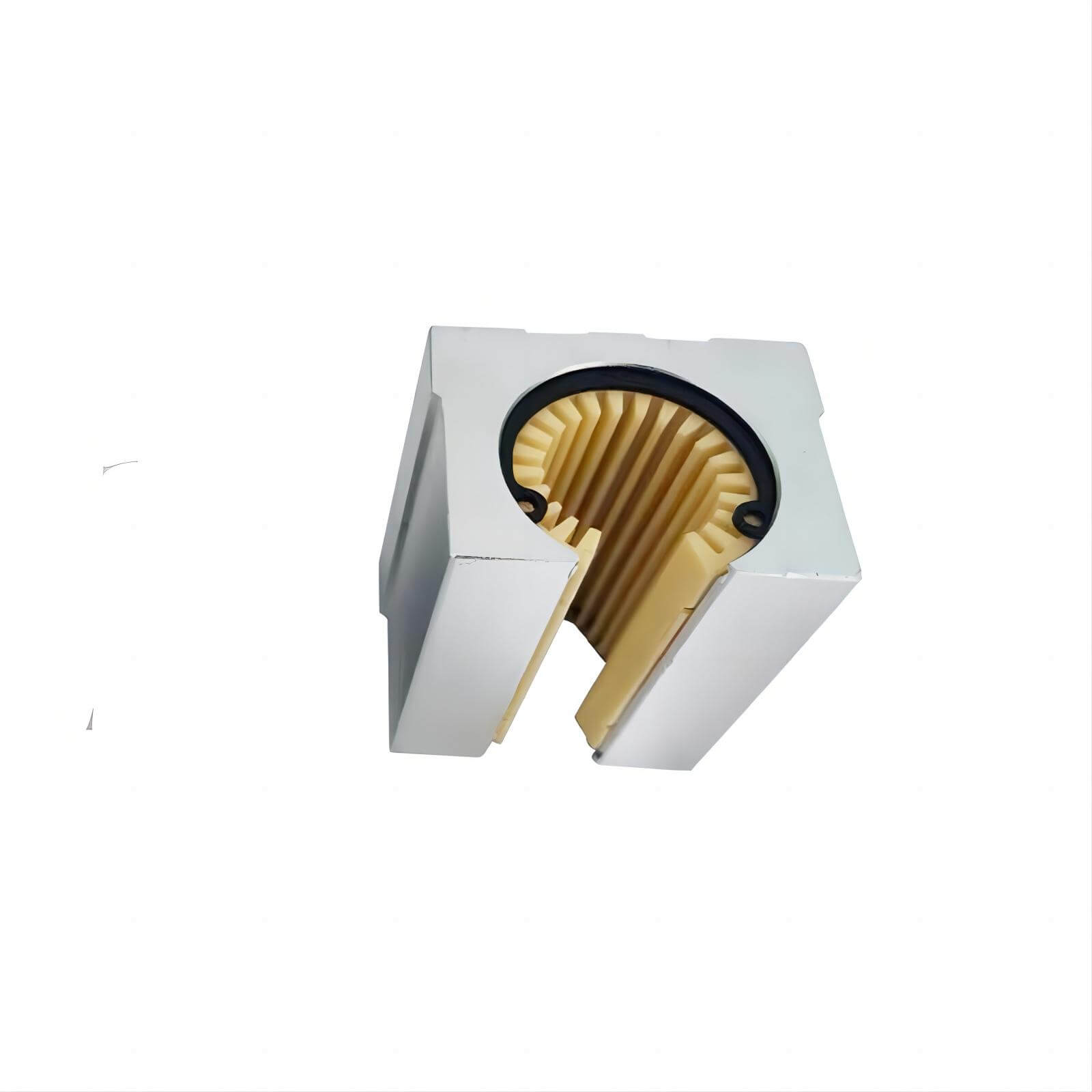 SBR Aluminum linear ball bearing slider - Plastic/ Nylon retainer/ Steel retainer/ Graphitic copper sleeve