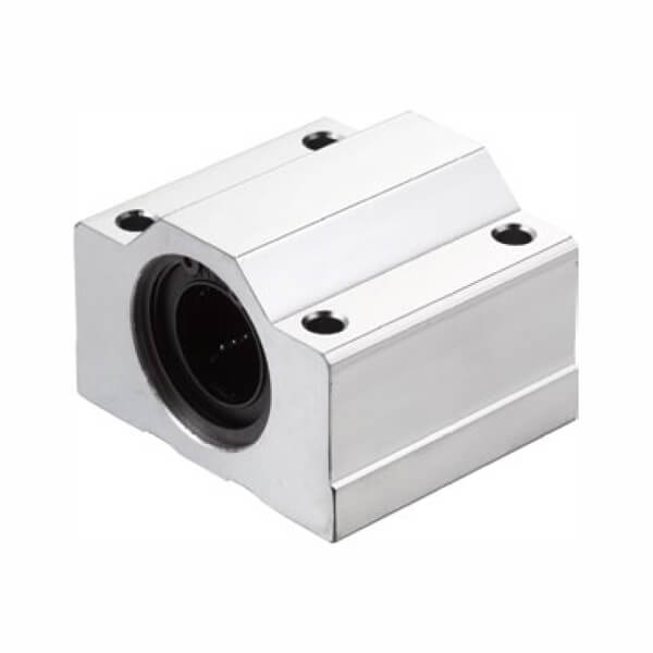 SCS Linear bearing block - Graphitic copper sleeve/ Steel retainer/ nylon retainer/ Plastic