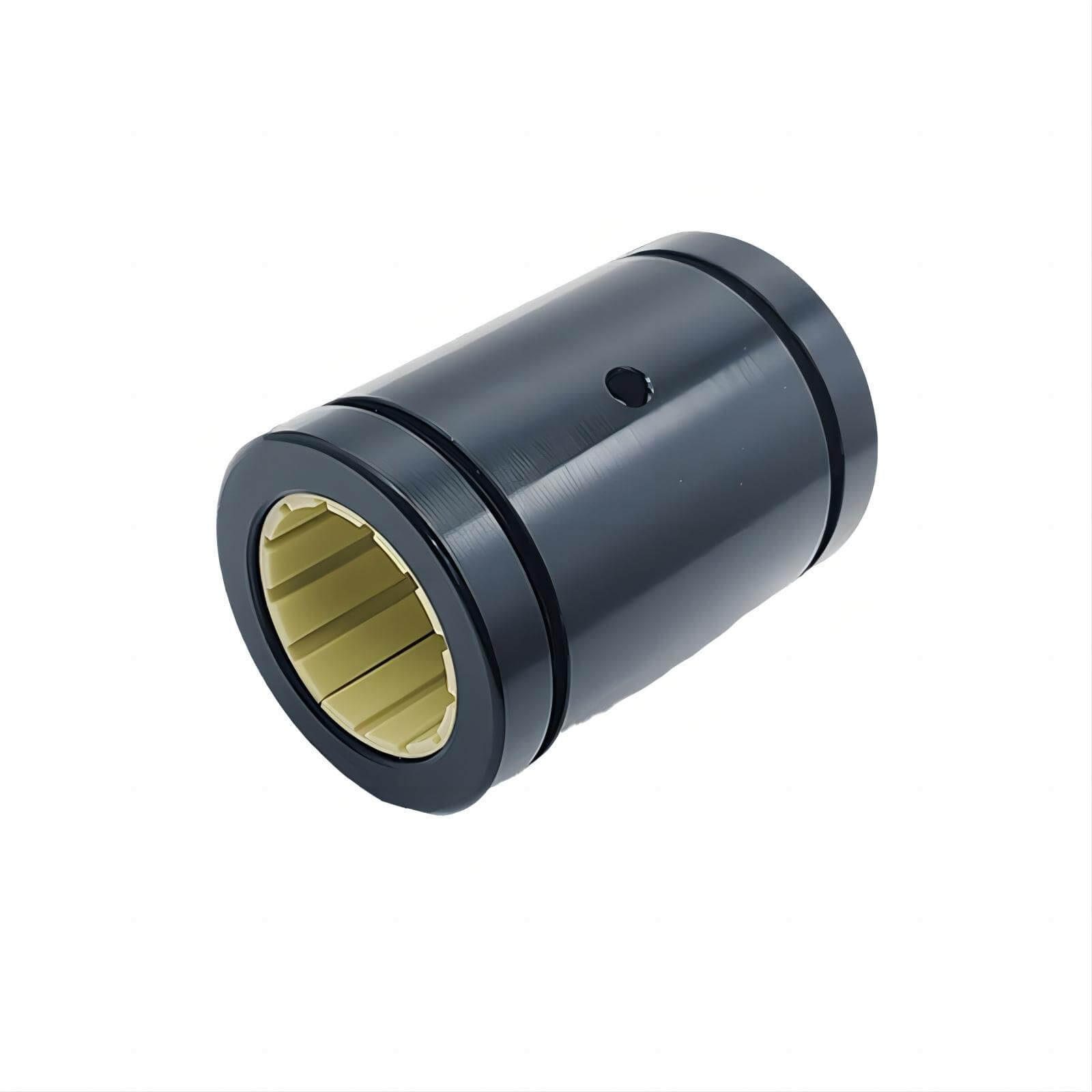 10pcs-LM  linear rod plain bearing - Plastic/ Graphitic copper sleeve/ Steel retainer/ Nylon retainer