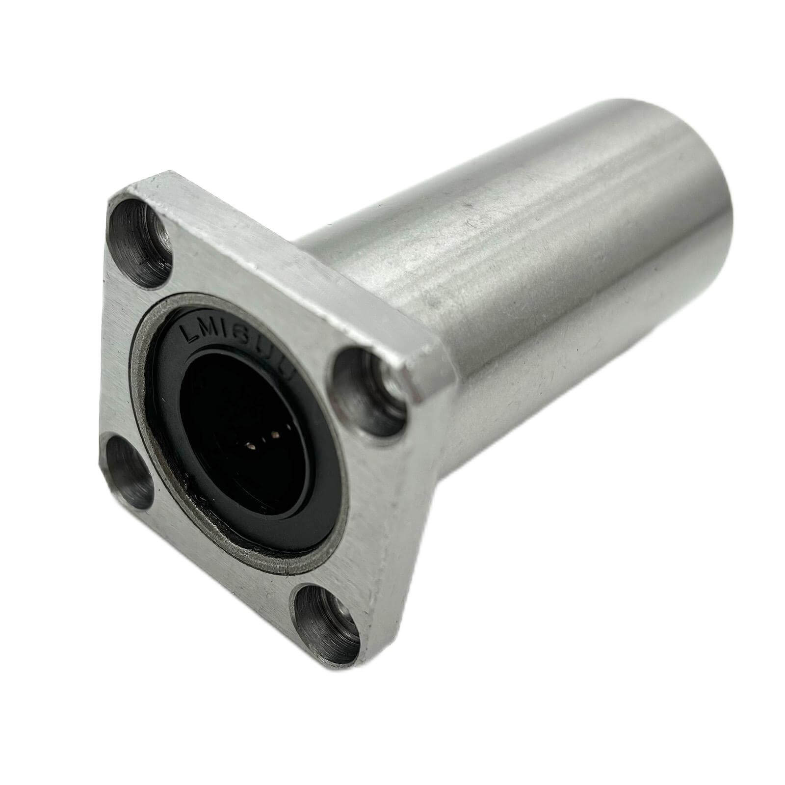LMKL Flange square long linear motion bearing - Steel retainer/ Nylonretainer/ Graphitic copper sleeve/ Plastic
