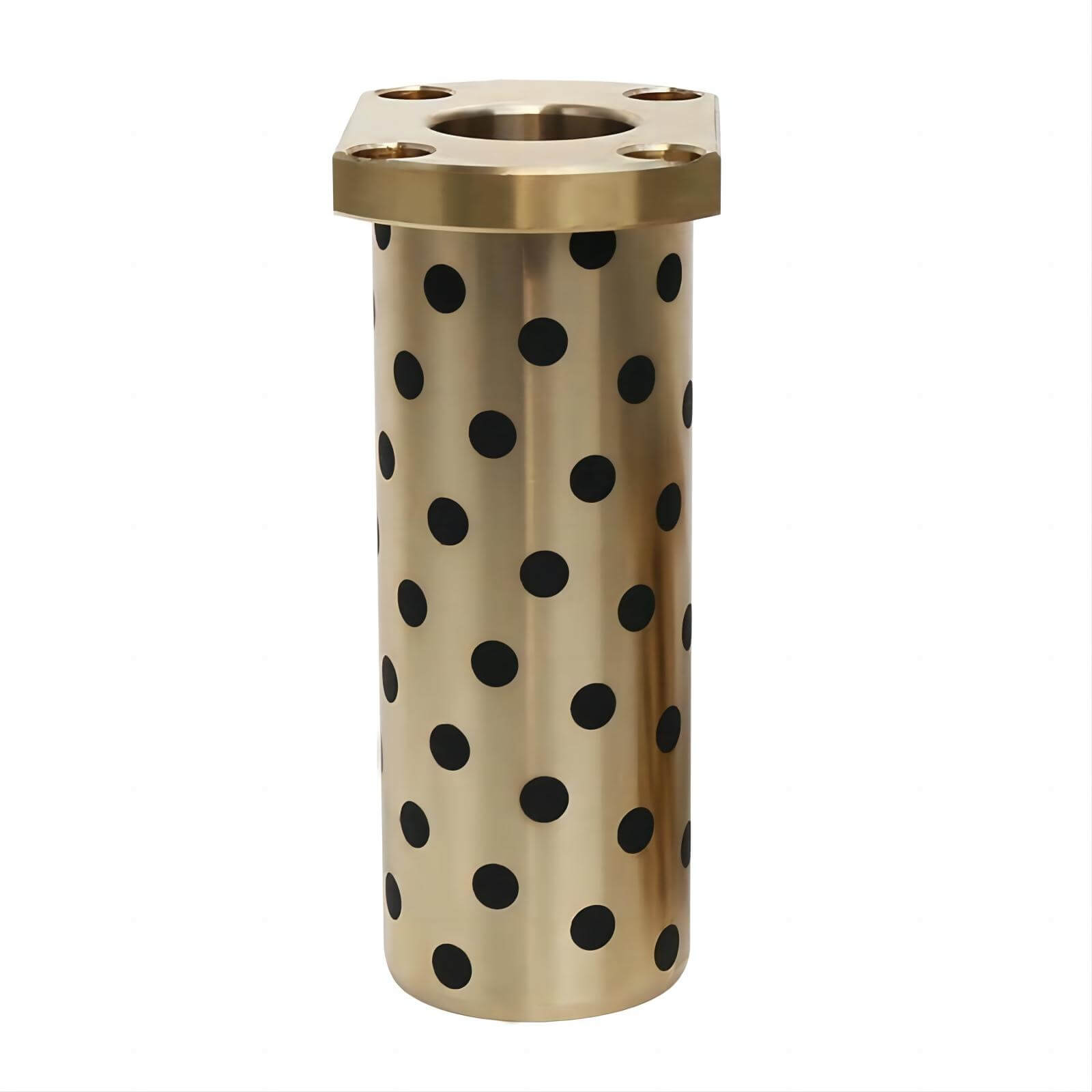 10pcs-LMHL Compact flange long linear motion bearing - Graphitic copper sleeve/ Stainless steel cage/ Nylon cage/ Plastic