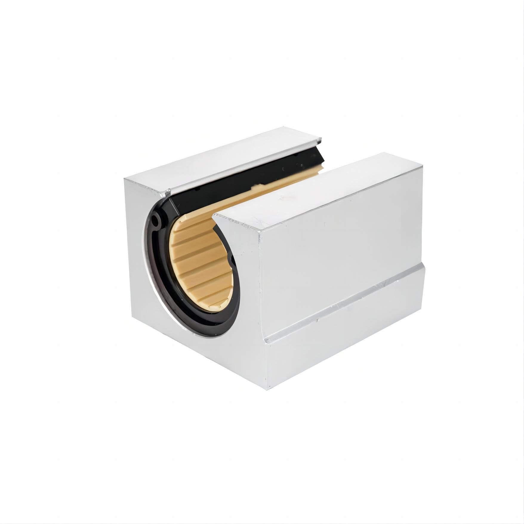 SBR linearer Kugelbuchsenblock- Graphit Kupferhülse/Edelstahlkäfig/Nylon Käfig/Kunststoff