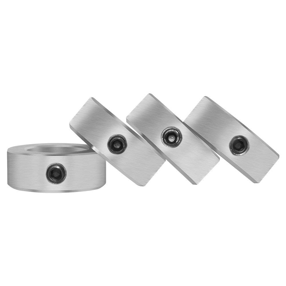 Zoll-Wellenmanschetten aus massivem Stahl 1/4', 1/2', 3/4', 1', 2'