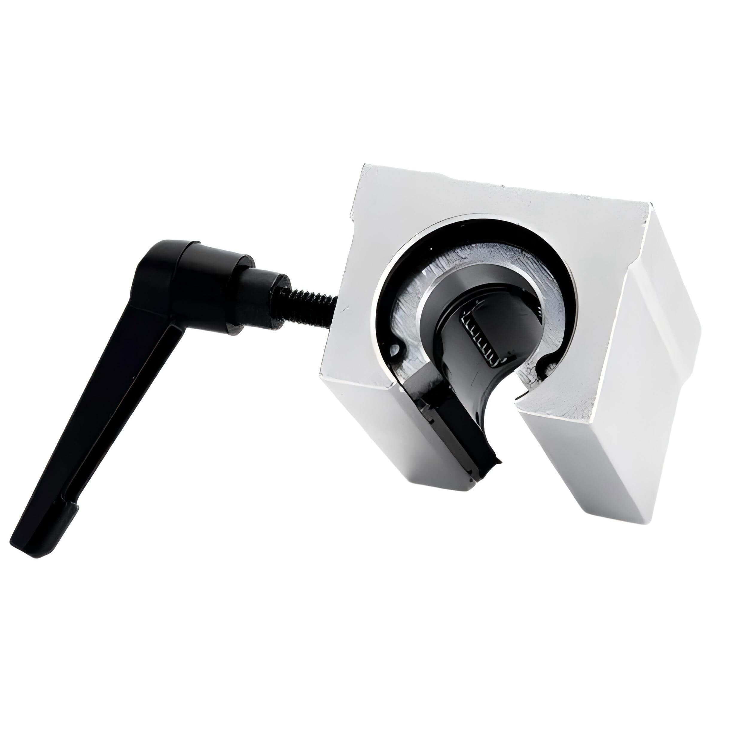 Linear bearing assembly with clamping handle SBR
