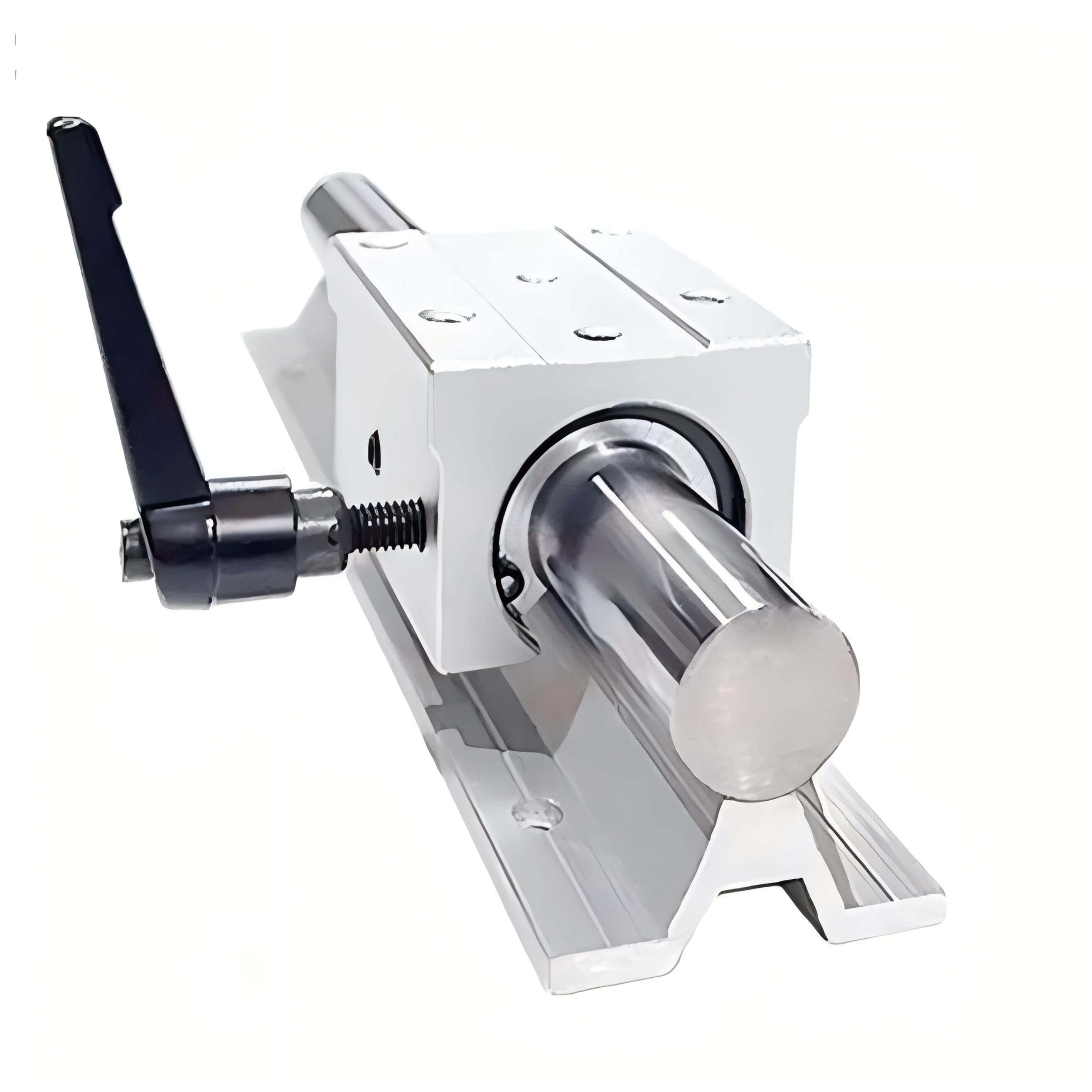 Linear bearing assembly with clamping handle SBR