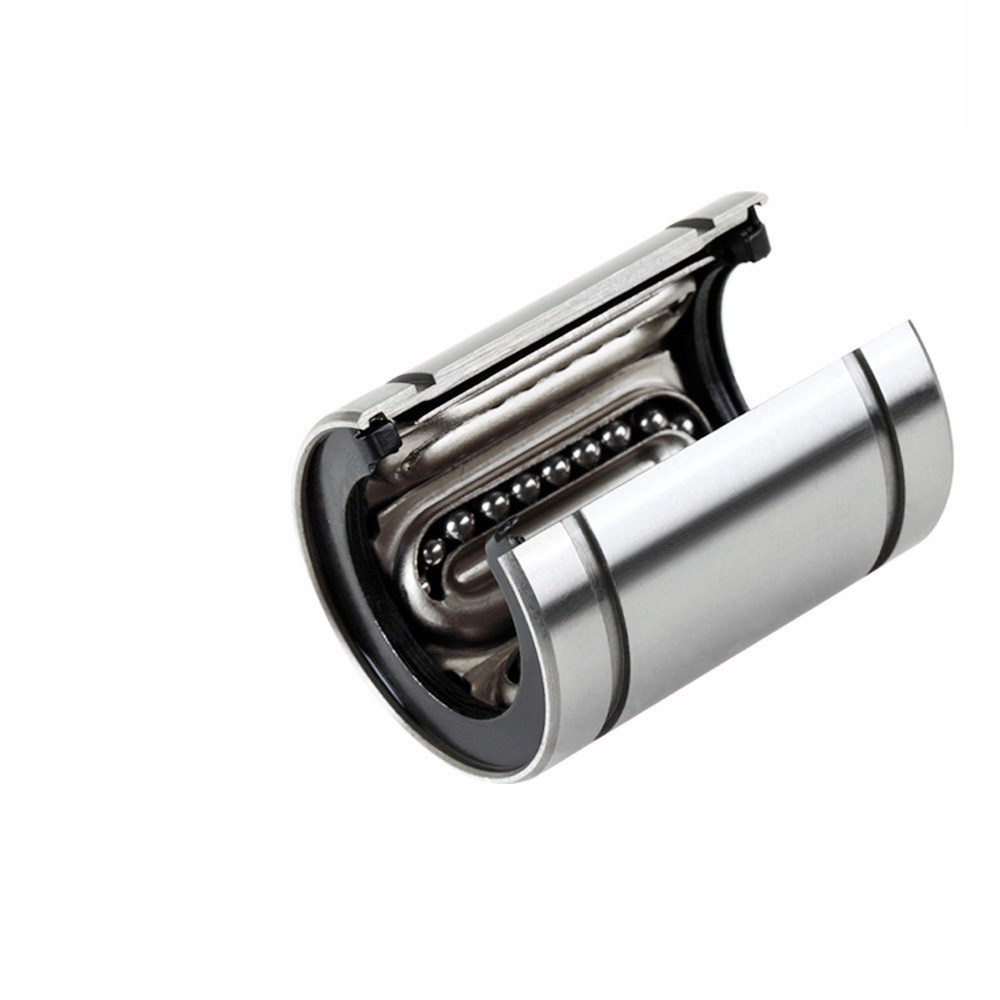10pcs-LMOP Open linear ball bearing  - Plastic/ Nylon retainer/ Steel retainer/ Graphitic copper sleeve