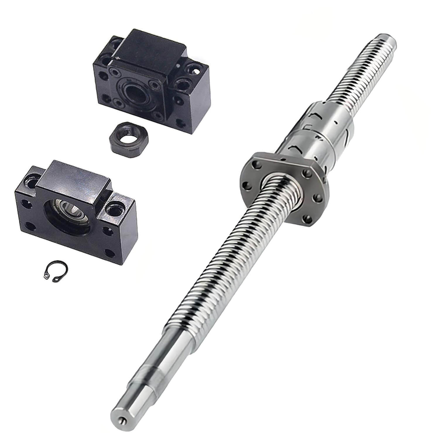 DFU1605 2005 2505 2510 Double nut ball screw