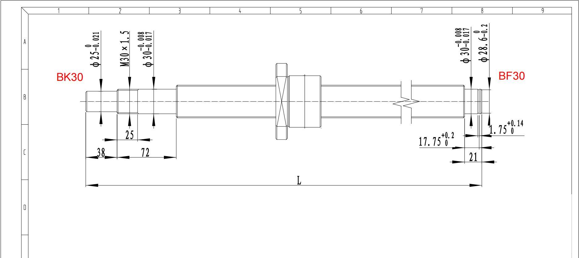 SFS4005 4010 4020 4040 Linear ball screw