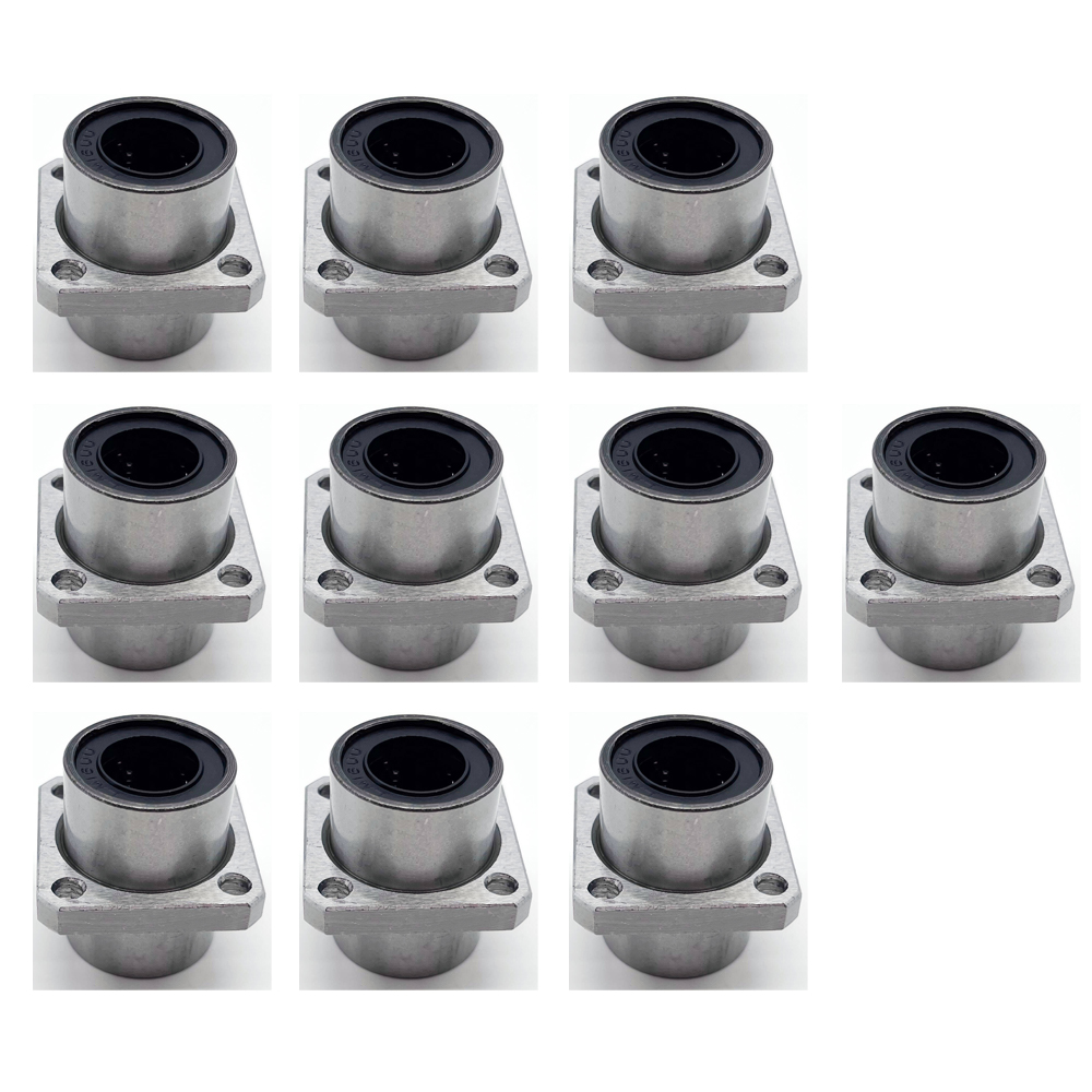 10pcs-Middle flange linear ball bushing bearing - LMFC/ LMKC/ LMHC 