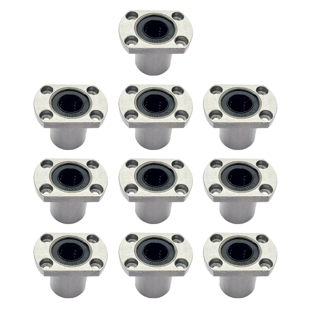 10pcs- LMH Compact flange linear slide bearing
