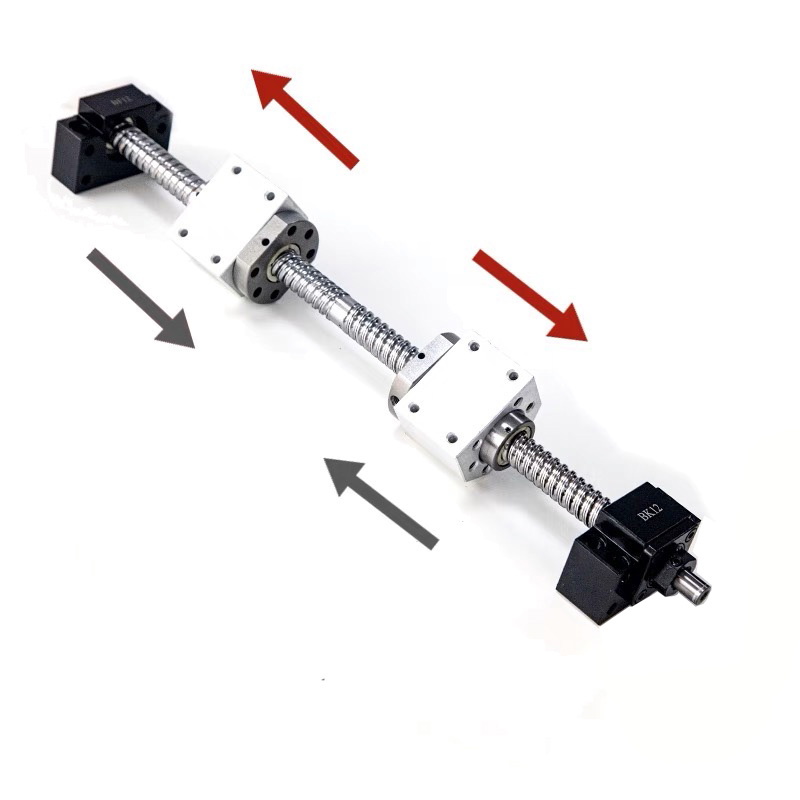 Double-Ended Reverse Ball Screws SFU2010, 2505, 2510, 3205