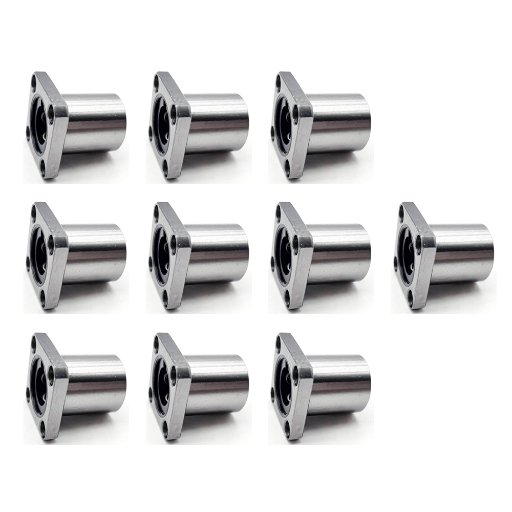10pcs-LMK Flange square linear ball bushing