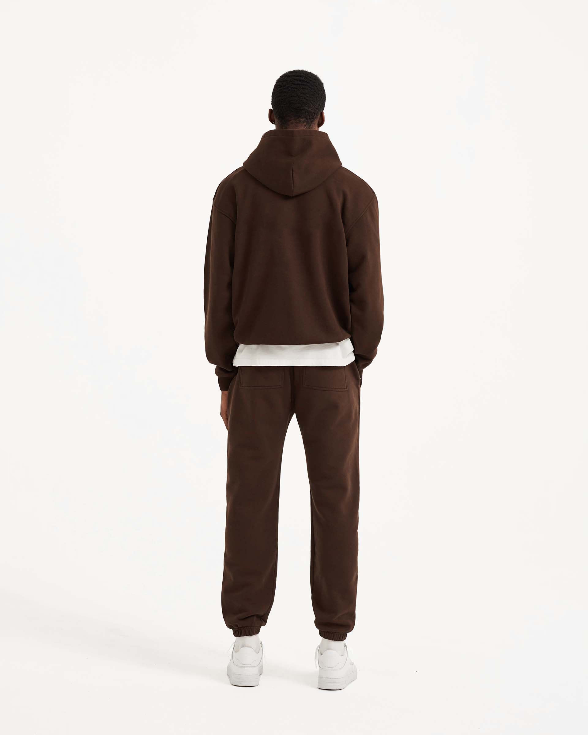 500gsm Joggers - Brown