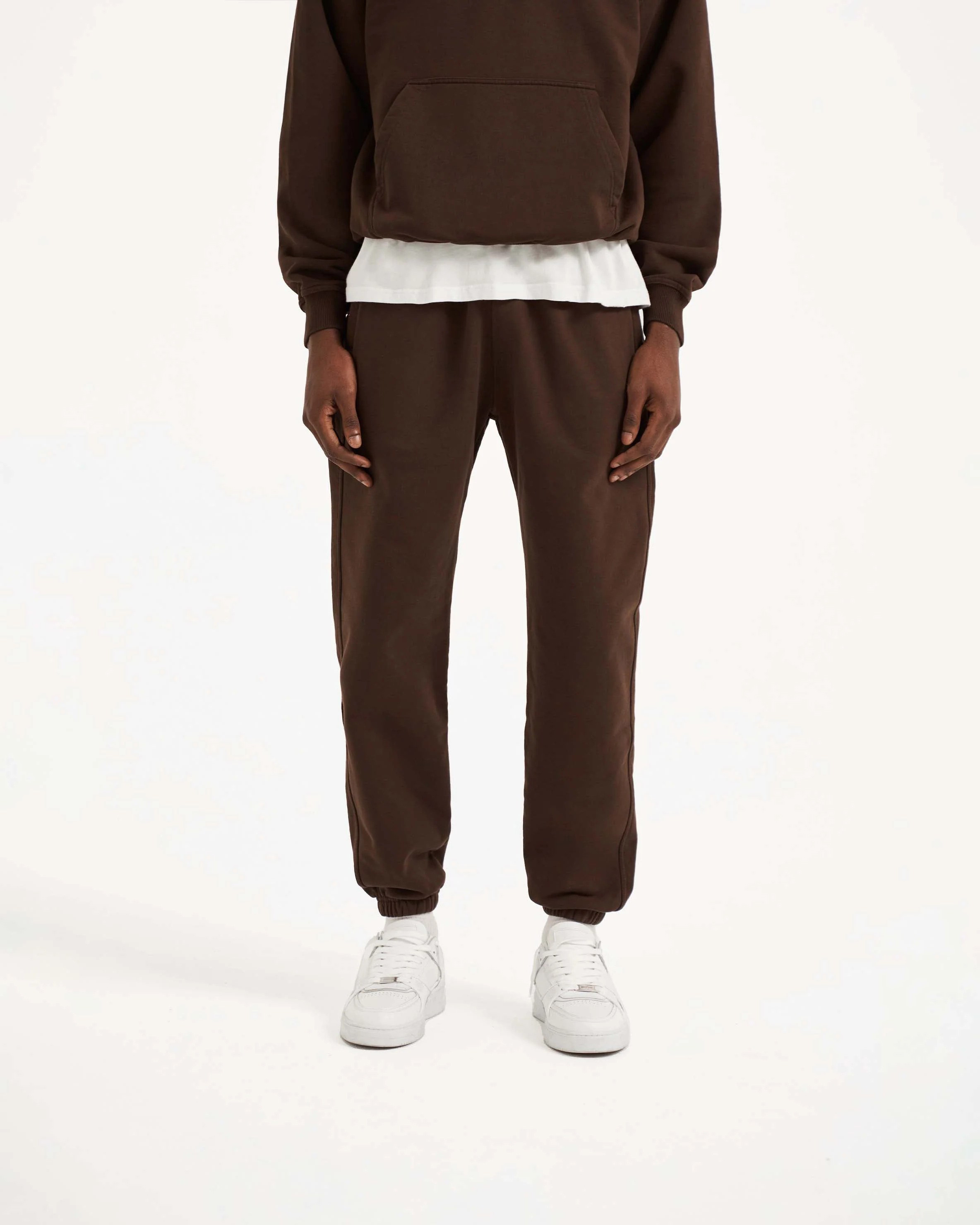 500gsm Joggers - Brown