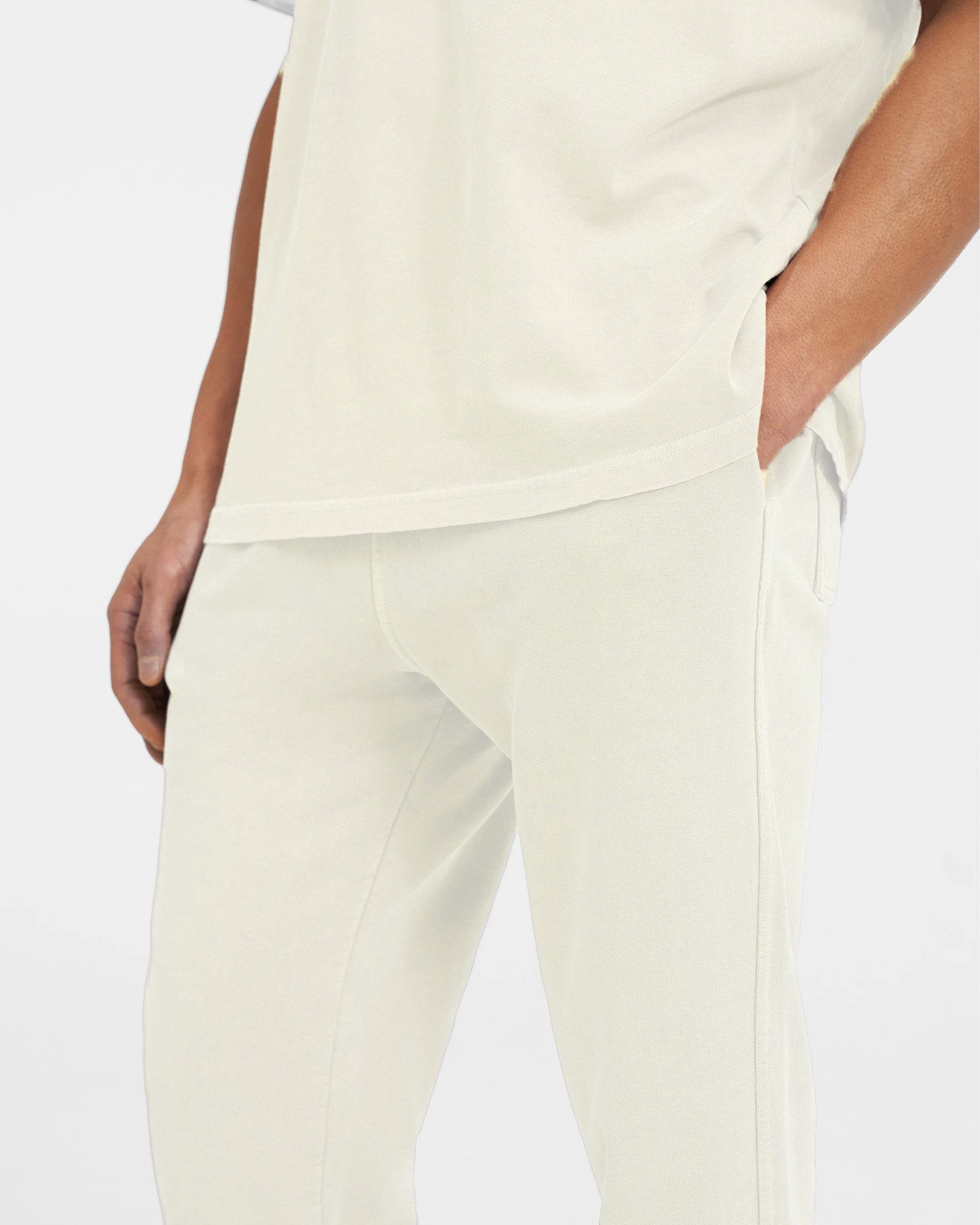 500gsm Joggers - Cream