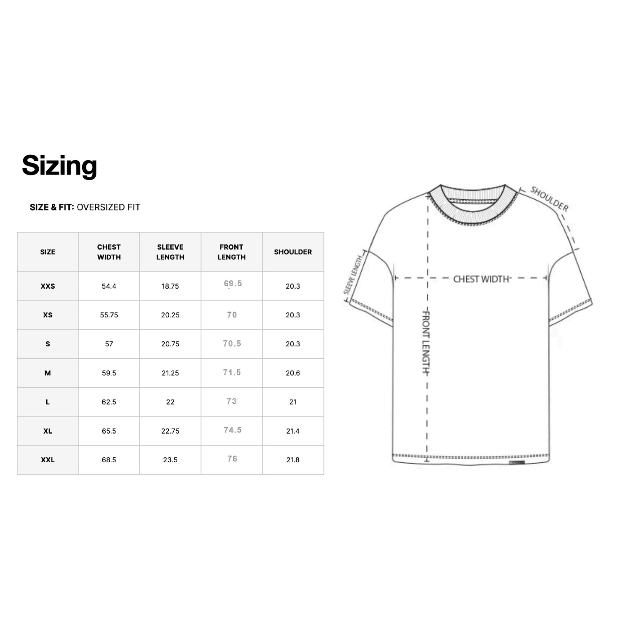 240gsm Oversized T-shirt - Cream