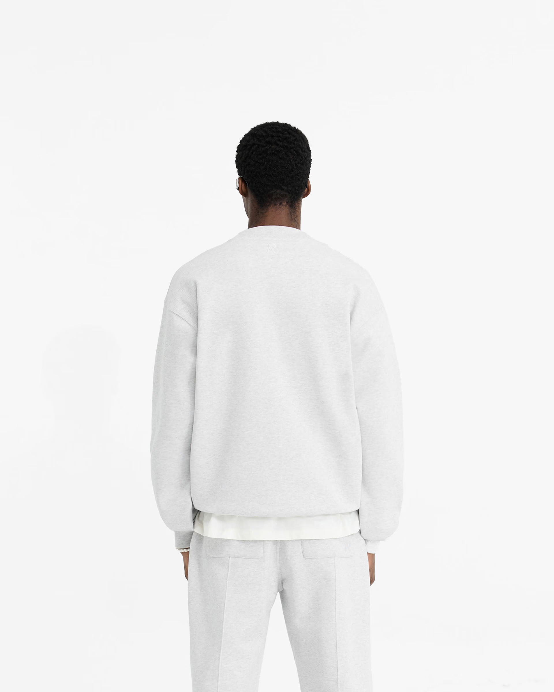 440gsm Sweatshirt - Marl Grey