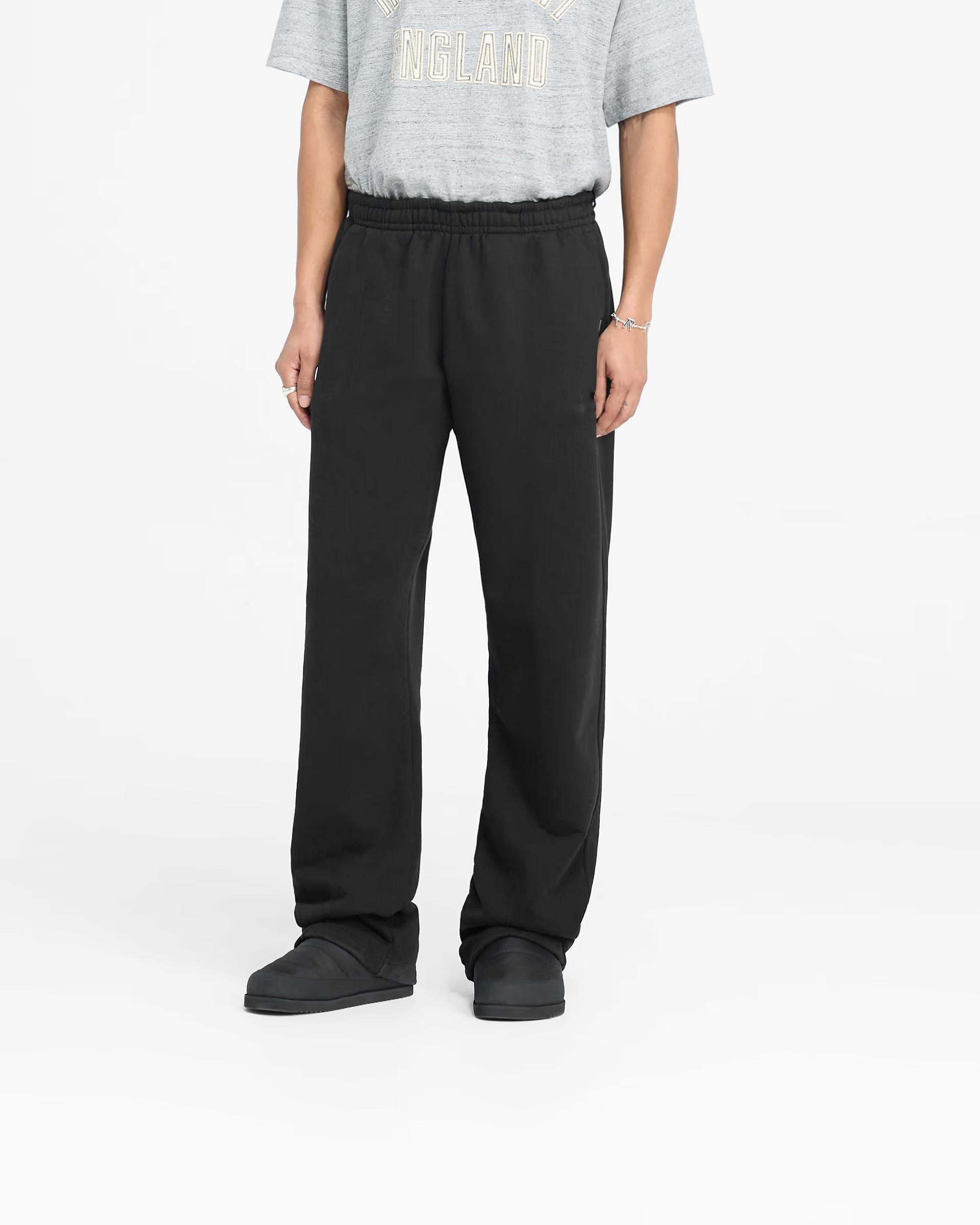 500gsm Straight Leg Joggers - Black