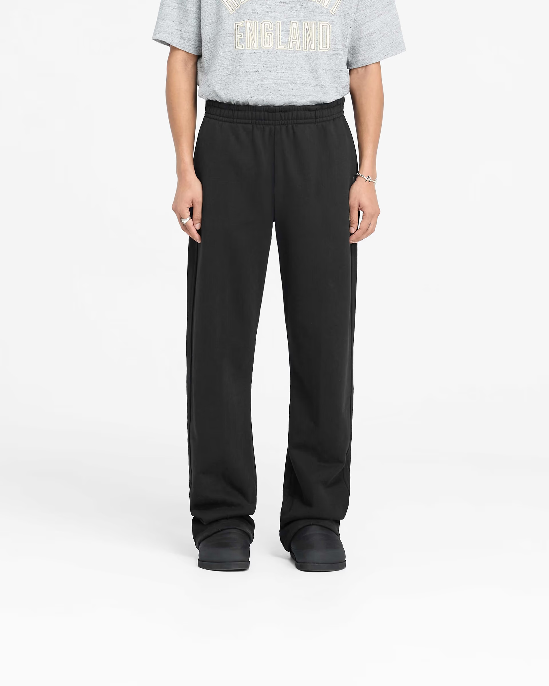500gsm Straight Leg Joggers - Black