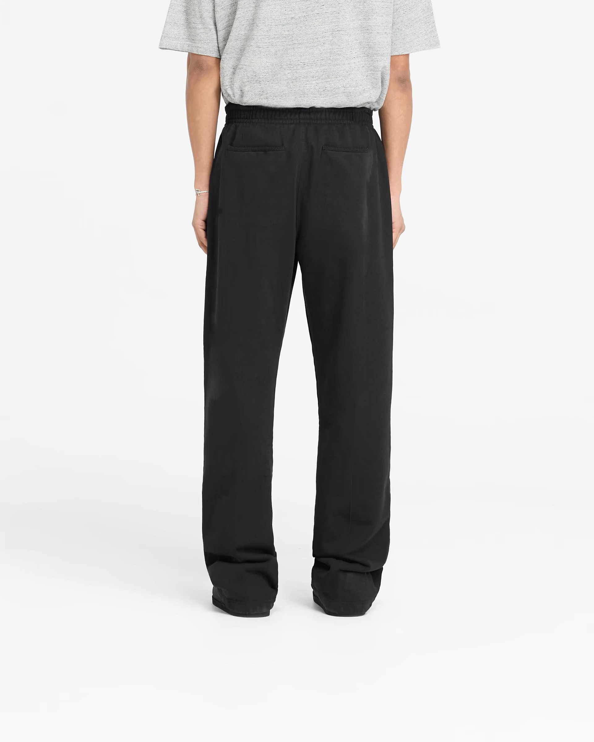 500gsm Straight Leg Joggers - Black