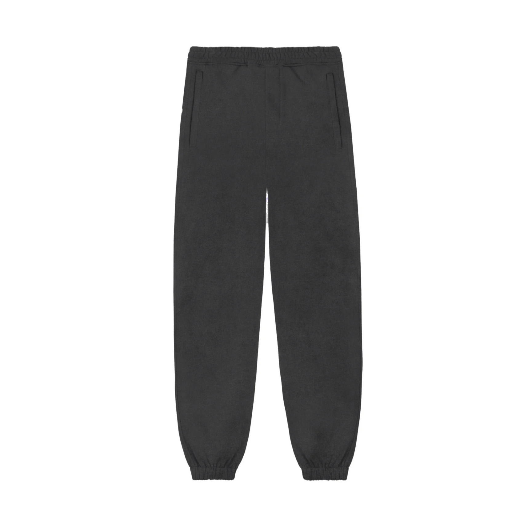 500gsm Cuffed Joggers - Acid Washed Grey