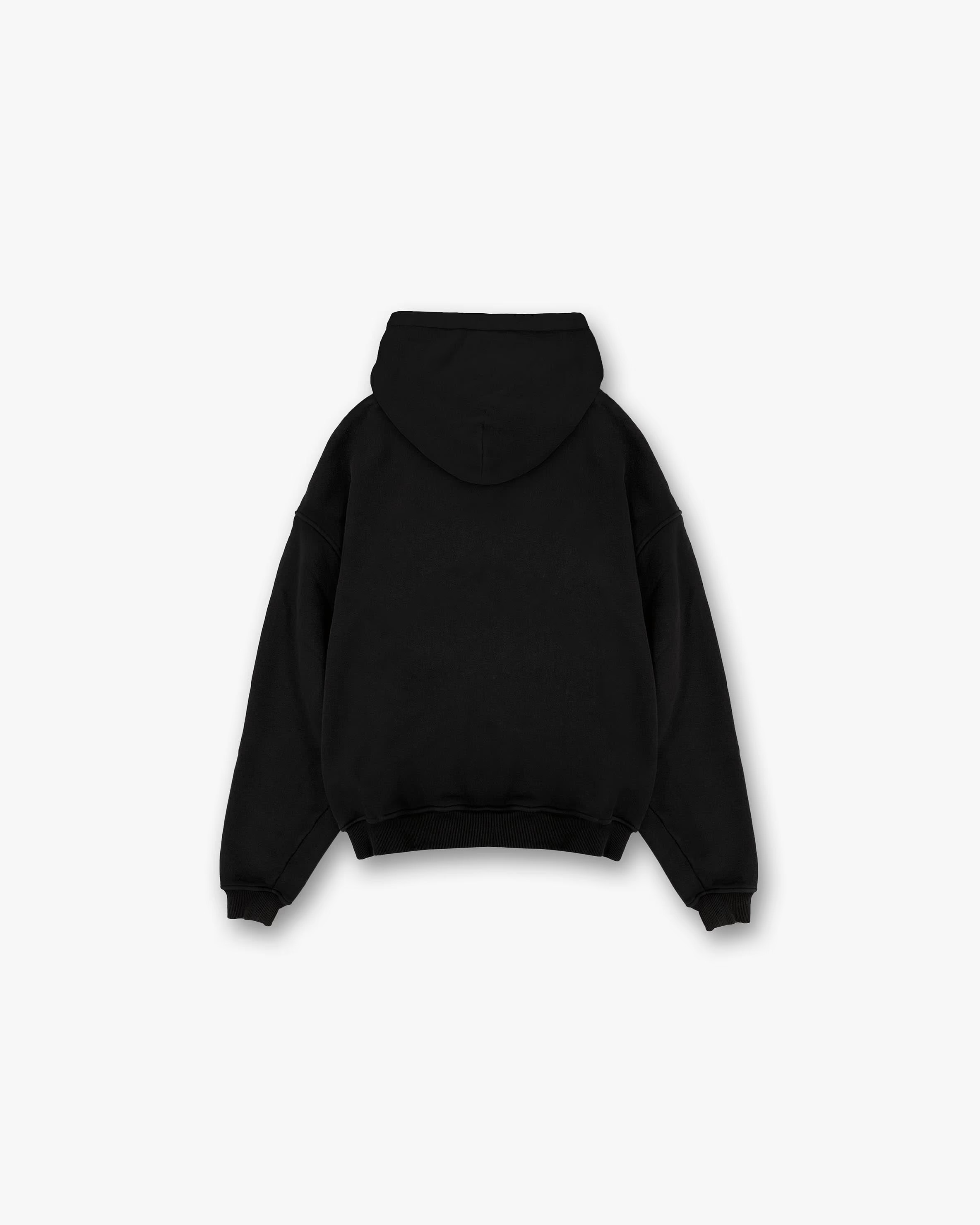 500gsm Hoodie - Black