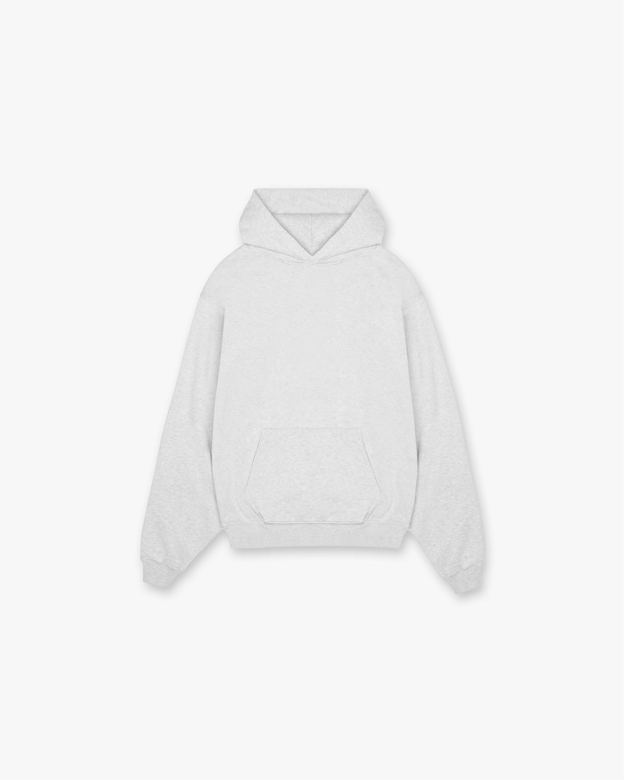 500gsm Hoodie - Marl Grey