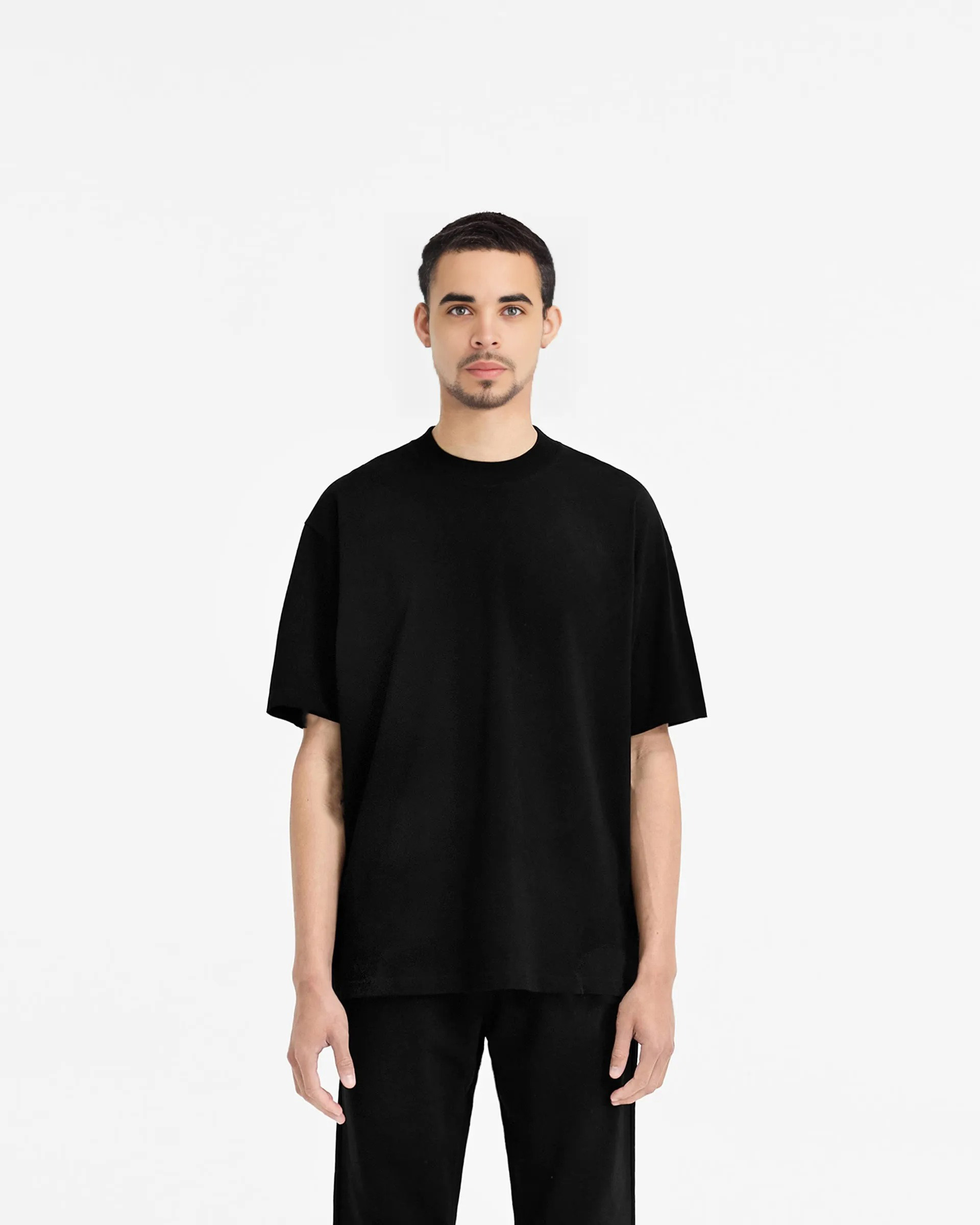 300gsm Oversized T-shirt - Black