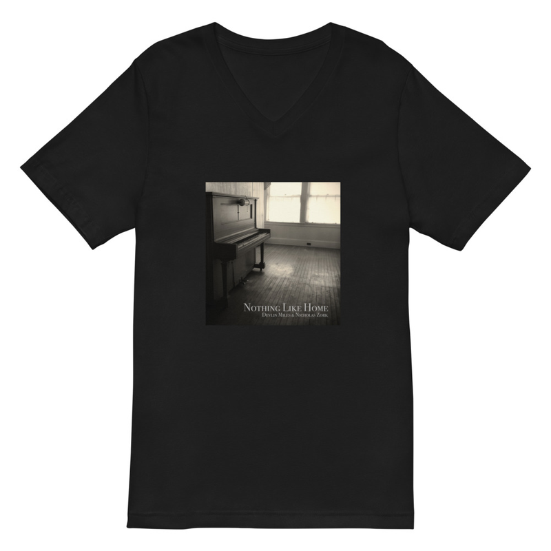 Unisex Short Sleeve V-Neck T-Shirt